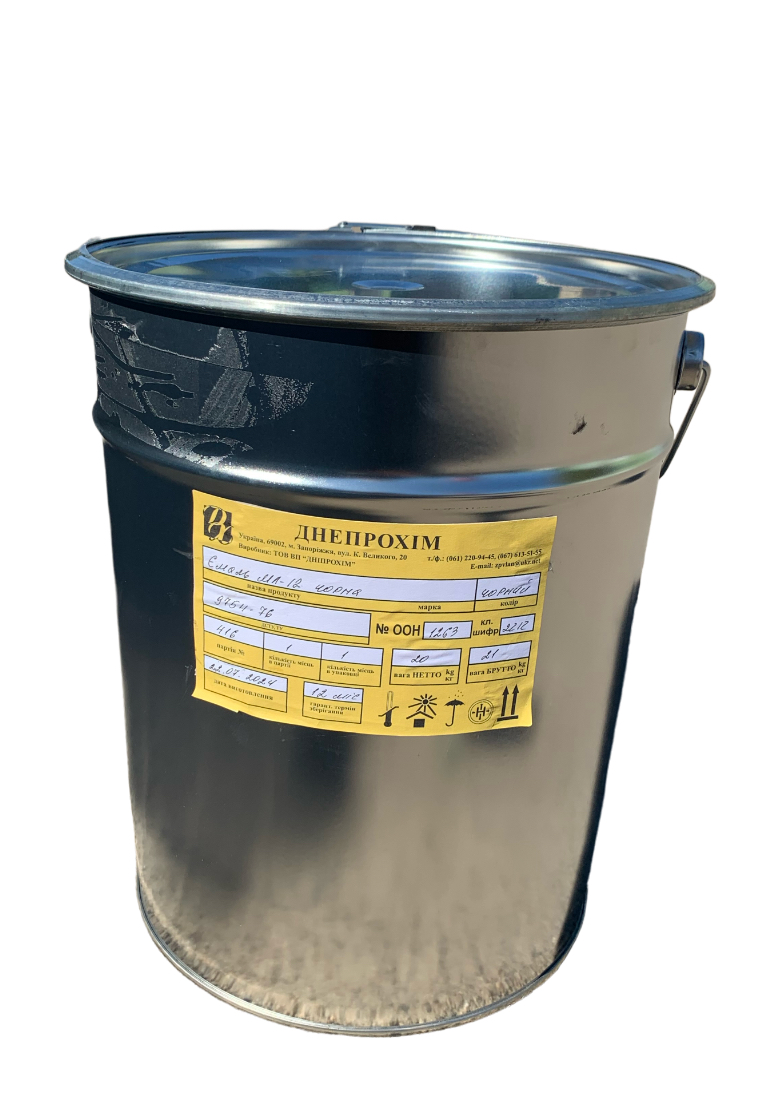 Емаль МЛ-12 Дніпрохім чорна